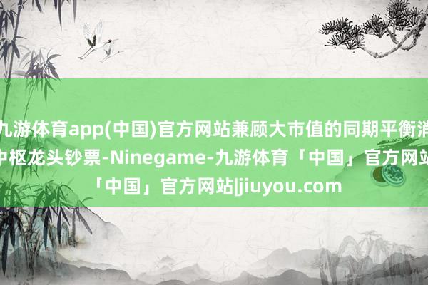 九游体育app(中国)官方网站兼顾大市值的同期平衡消散A股各行业中枢龙头钞票-Ninegame-九游体育「中国」官方网站|jiuyou.com