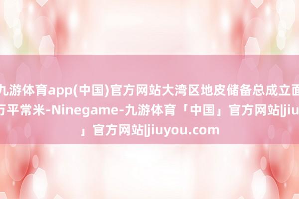 九游体育app(中国)官方网站大湾区地皮储备总成立面积约564万平常米-Ninegame-九游体育「中国」官方网站|jiuyou.com